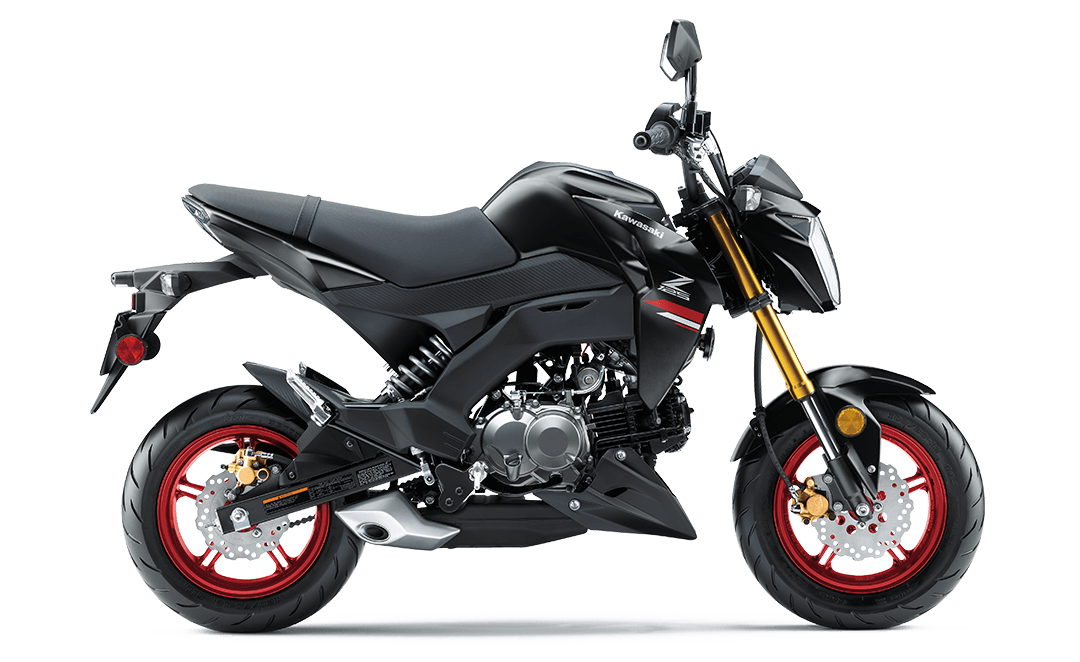 Kawasaki BR125 J - Vue latérale
